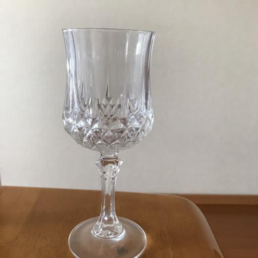 クリスタル　ワイングラス　　6脚