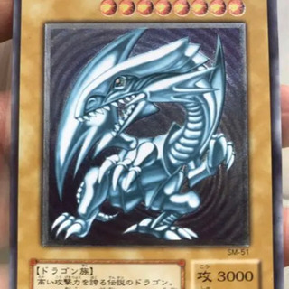 遊戯王 青眼の白龍 レリーフ カード