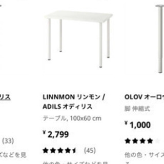 IKEA イケア　デスク　