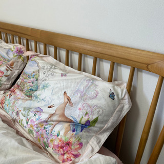 引っ越し‼️11月10日まで‼️美品♥️🎀高級🎀ニトリ♥️king size bed 1.8M♥️キングサイズベッド1.8M➕マットレス