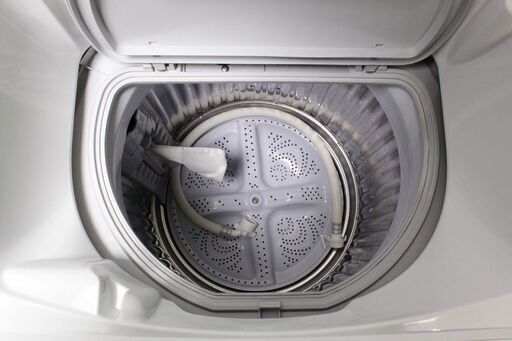 R2789) SHARP 中古シャープ 縦型洗濯乾燥機 ES-TX5B-N　ゴールド系 [洗濯5.5kg /乾燥3.5kg /ヒーター乾燥 /上開き] 2018年製! 洗濯機 店頭取引大歓迎♪