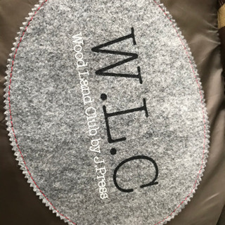 ダウンベスト ラム革 wood land club by J.press