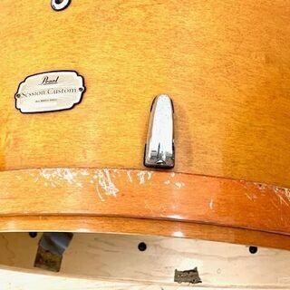 パール楽器 ドラムセット Pearl session castom オールメープルシェル