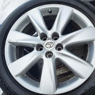 夏タイヤ LEXUS レクサス UVF45 LS600h 前期 バージョンS 純正 245/50R19 5H PCD120 中古 純正ホイール