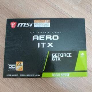 新品未開封　MSI  GTX 1660 SUPER AERO I...