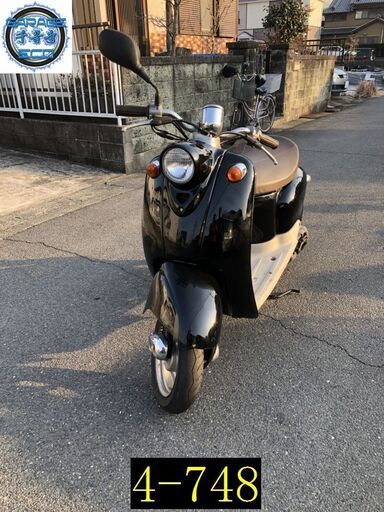お取引頂きました。愛知県公安委員会許可業者(オートバイ商)☆GARAGE-ECO千音寺☆ビーノSA10J黒　4-748名古屋市中川区より!!
