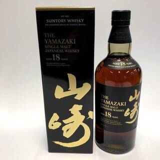 サントリーシングルモルトウイスキー《山崎》18年