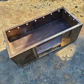 バーベQコンロ手作り特注ｻｲｽﾞ