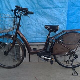 電動アシスト自転車  ブリジストン ボーテ 26インチ 3速 LEDライト付 ブラウン