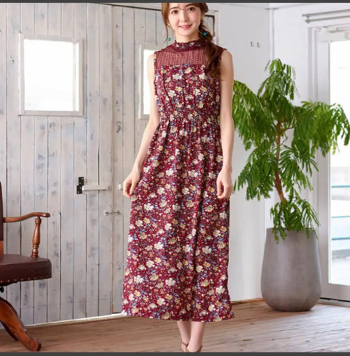 ワンピース デコルテレースワンピース なな 浦添の服 ファッションの中古 古着あげます 譲ります ジモティーで不用品の処分
