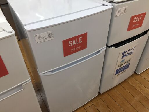 【トレファク鶴ヶ島店】Haier 2ドア冷蔵庫 85L 2018年製 7293円