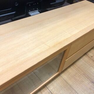 無印良品 テレビボード ナチュラル【トレファク南柏店】