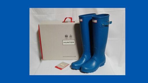 HUNTER トールレインブーツSBL⑰