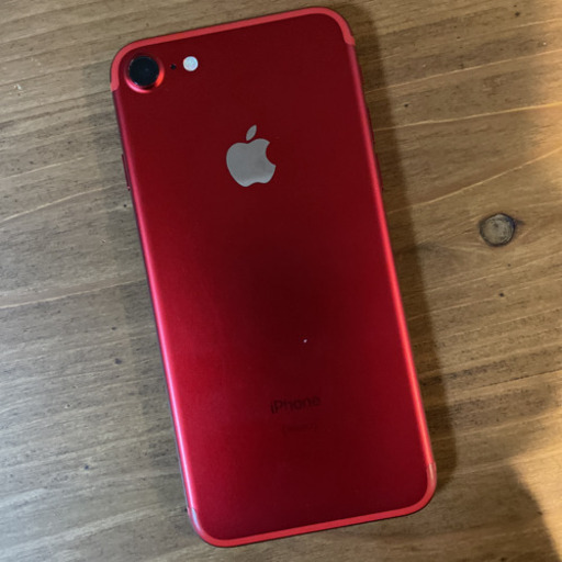 まだまだ現役！iPhone7 赤 128gb