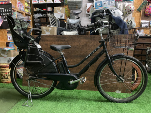 中古電動アシスト自転車 8.7アンペア ブリヂストン ハイディB 26型 3段変速 子供乗せ