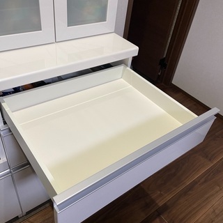 収納家具 【極美品】パモウナ 食器棚 定価7万円 2ヶ月使用 60cm幅 