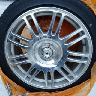 スパルコ　チーター　18インチ　7.5J　ET38　PCD114.3　4穴