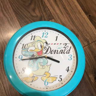 【ジャンク品】ドナルド時計