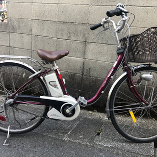 【ネット決済・配送可】【中古電動自転車ビビEX】美品❗️10ah...