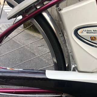 中古電動自転車ビビEX】美品❗️10ahバッテリー 一年使用 26インチ 紫