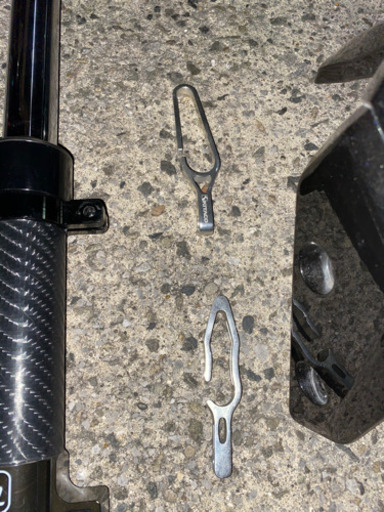 Mデザイン シグナスX DY Racing＆M-DR フロントフォーク