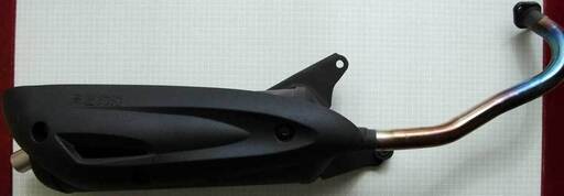 SYM◆UMI100 \u0026 X'pro100 スポーツ マフラー DRS製◇海100 バイク スクーター カスタム チューニング/エスワイエム/サンヤン◆