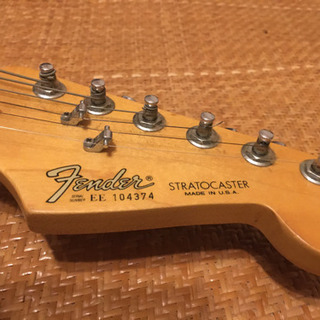 エレキギターFenderUSAストラトキャスター ハードケース付