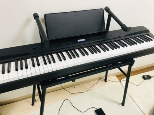 【電子ピアノ】CASIO PX-330BK 希望小売価格：¥95000