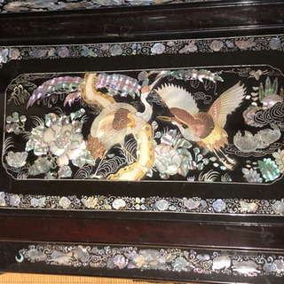 【2月中限定】韓国　螺鈿細工の鏡台