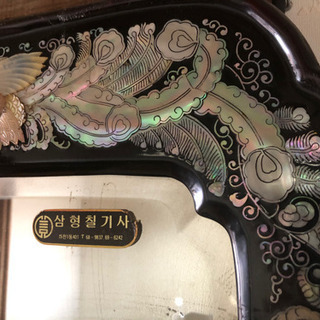 【2月中限定】韓国　螺鈿細工の鏡台
