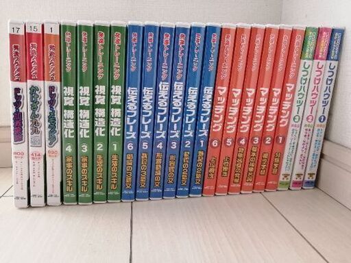 星みつる式　DVD教材一式（しつけハウツー、ドッツ、言語訓練ST）