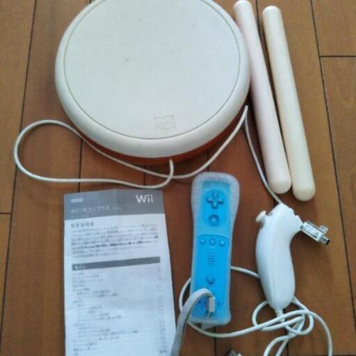 Wiiセット Wiiフィット 太鼓の達人セット まとめて