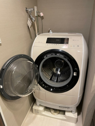 日立　ドラム式洗濯機　2014年　BD-V3700 9kg