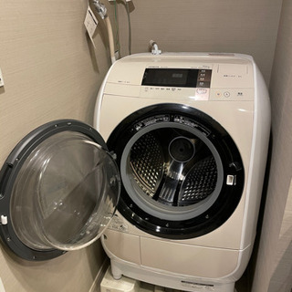 日立　ドラム式洗濯機　2014年　BD-V3700 9kg