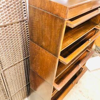 【売約済み】 Antique Stacking Bookcase England 1930-40sアンティーク　スタッキング　ブックケース　英国　検　　ビンテージ　globe wernicke 書棚　キャビネット　収納　書斎　オーク材　シェルフ　古書棚　飾り棚　ロイズアンティークス　Lloyd\'s Antiques 