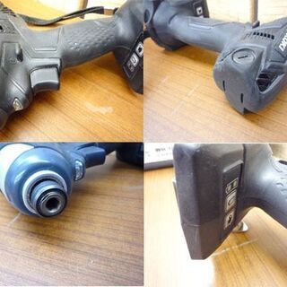 ハイコーキ コードレスインパクトドライバ WH 18DKL 18V バッテリー×2 急速充電器 ハードケース付き 動作品 札幌市手稲区