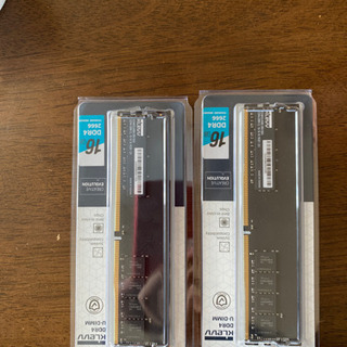 [16gb*2]メモリお譲りします　KLEVV製　DDR4-26...