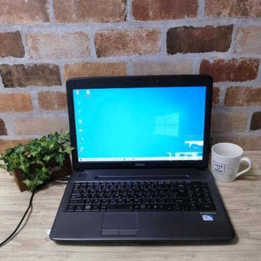 EPSON 新品SSD 240GB CPU Celeron メモリ8GBノートパソコン テレワーク 在宅勤務