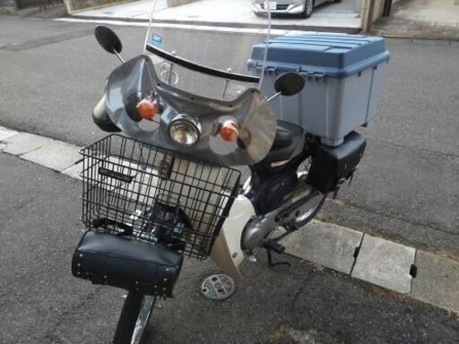 スーパーカブ50 オジサン仕様にしてます。