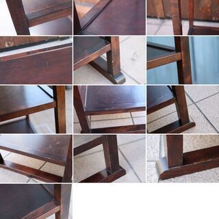 九州民芸家具の樺桜材を使用した朝鮮棚です。カバザクラ材の上品な質感のオープンラックはリビングなどの飾り棚にもおススメ。和モダンな雰囲気のシェルフです♪ 九州民芸家具の樺桜材を使用した朝鮮棚です。カバザクラ材の