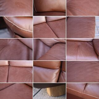 人気のkarimoku(カリモク家具)より本革を使用したZT8303 3人掛けソファーです！ハイバックタイプのゆったりとしたシートの3Pソファ。モダンなデザインのレザートリプルソファーです♪