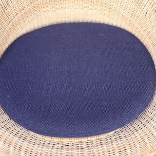 皇室御用達の職人がいる籐・ラタン家具専門店「カルチェラタン」の1960年発表、剣持勇デザインLounge Chair(ラウンジ・チェア)。MoMAにも収蔵されている籐家具の名作椅子です！