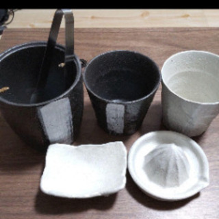 焼酎カップ (陶器) のセット