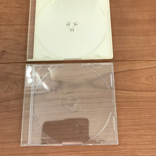 【無料】CD＆DVD 5㎜プラスチックケース40枚