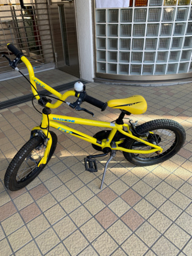 [商談中]16インチ、子供用自転車、黄色、キズ、サビ少々