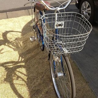 ２６インチ　自転車　６段ギア　重くならないライト　４０００円