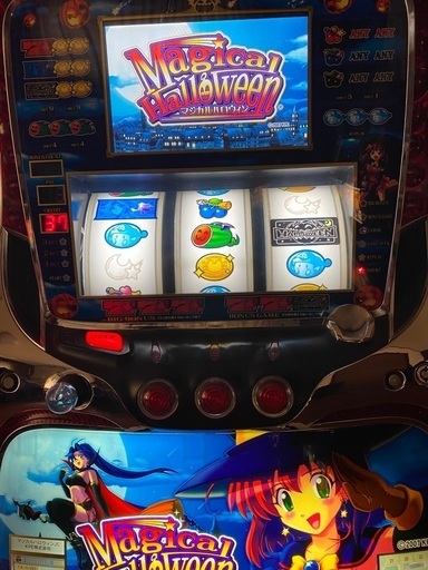 パチスロ実機  マジカルハロウィン