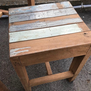 ビンテージ ダイニングセット　机　椅子　木製