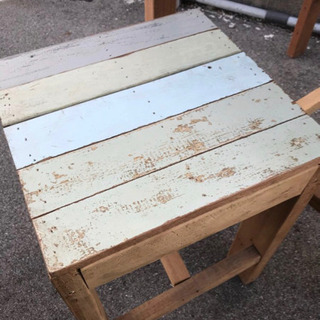 ビンテージ ダイニングセット　机　椅子　木製