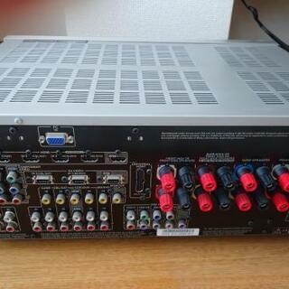 【ONKYO】ホームシアタースピーカーアンプセット　アンプTX-SA608 7.1ch AV センター　ペアスピーカー D-108E